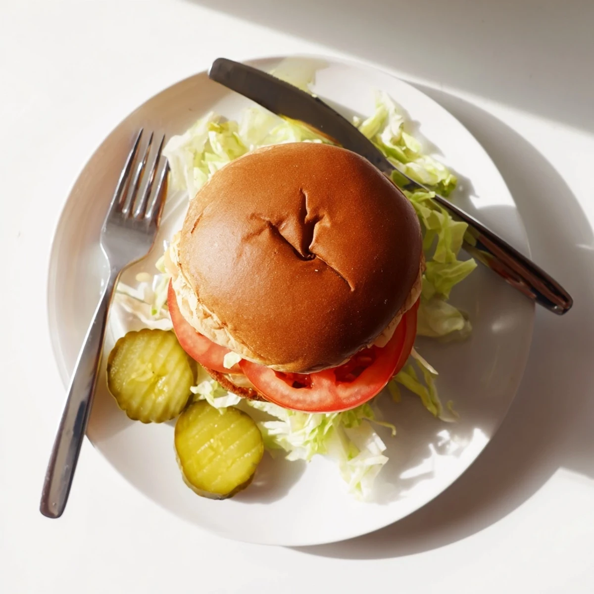 Stacked crack burger featuring beef patty, sharp cheddar, crispy bacon, fresh toppings, and savory crack sauce