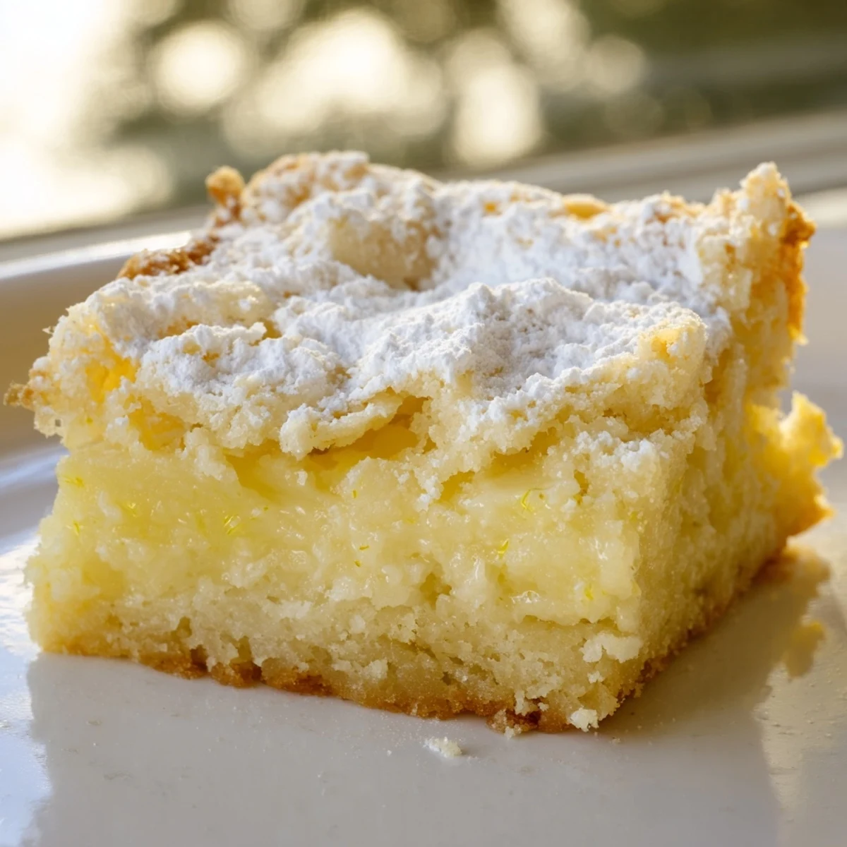 Lemon Gooey Butter Cake