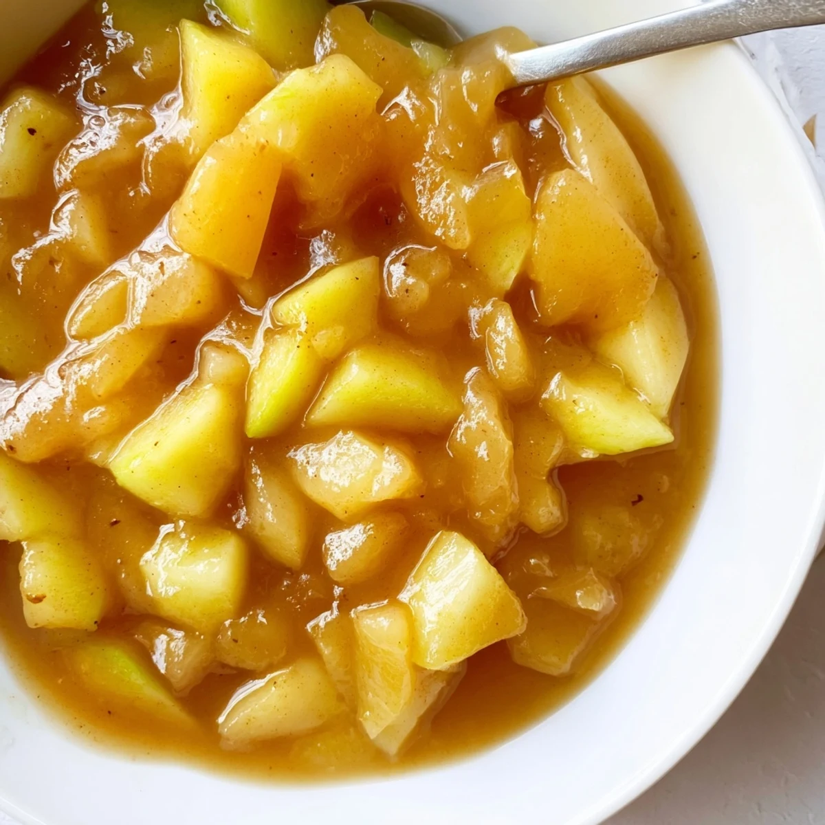 Fall Caramel Apple Jam spooned on toast, glossy amber swirls, cinnamon aroma