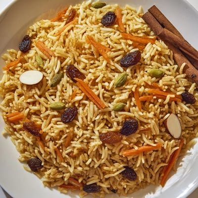 Fragrant Afghan Spiced Rice