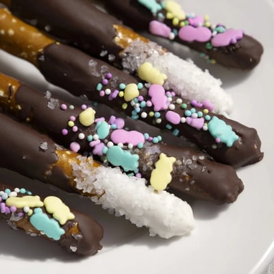 Chocolate Covered Pretzels For Easter