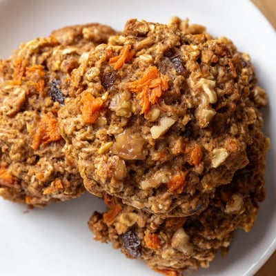Chewy Carrot Cake Cookies